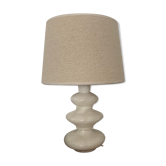 Vintage ecru marble lamp