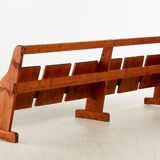 Swedish pine folding bench 1960s-1970s