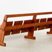 Banc pliant en pin suédois des années 1960-1970