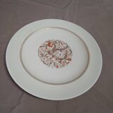 Lot of 6 vintage limoges porcelain dessert plates 1950