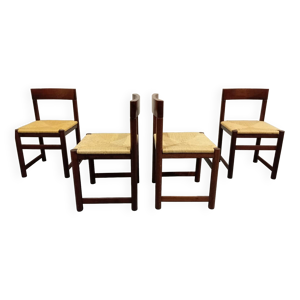 chaises design brutaliste