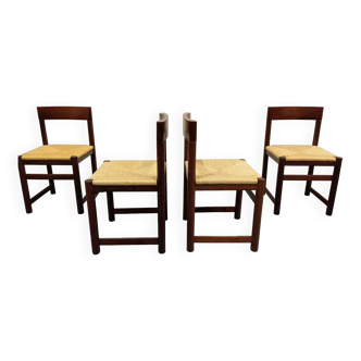 Brutalist design chairs mulched i