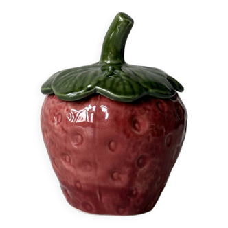 Strawberry slushy jam pot