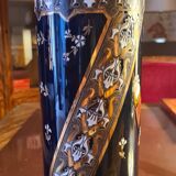 Lunéville roll-shaped vase