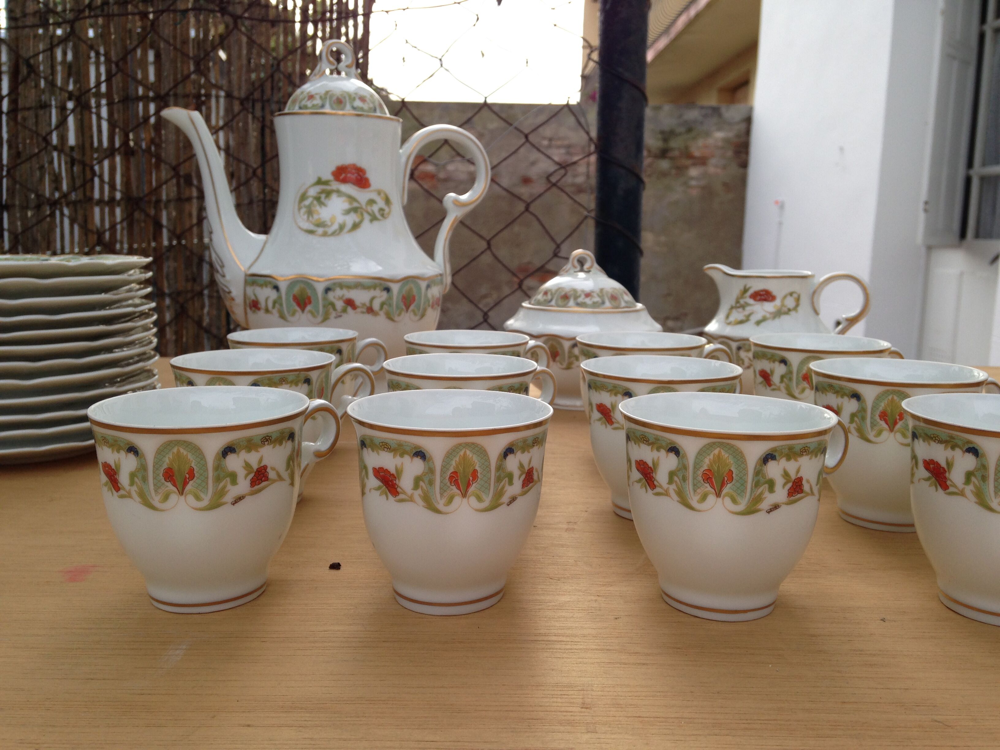 Coffee / the porcelain from Limoges