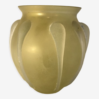 Vase Murano Scavo Coroso Seguso Verrerie circa 1950