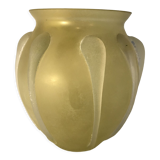 Vase Murano Scavo Coroso Seguso Glassware circa 1950