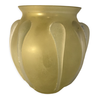 Vase Murano Scavo Coroso Seguso Verrerie circa 1950