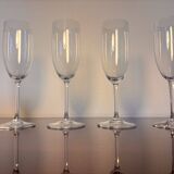 4 flûtes à champagne Baccarat modèle Perfection