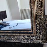 Black and gold mirror
