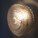 Vintage moulded glass ceiling from the 60s and 70s