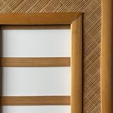Handcrafted bamboo frame