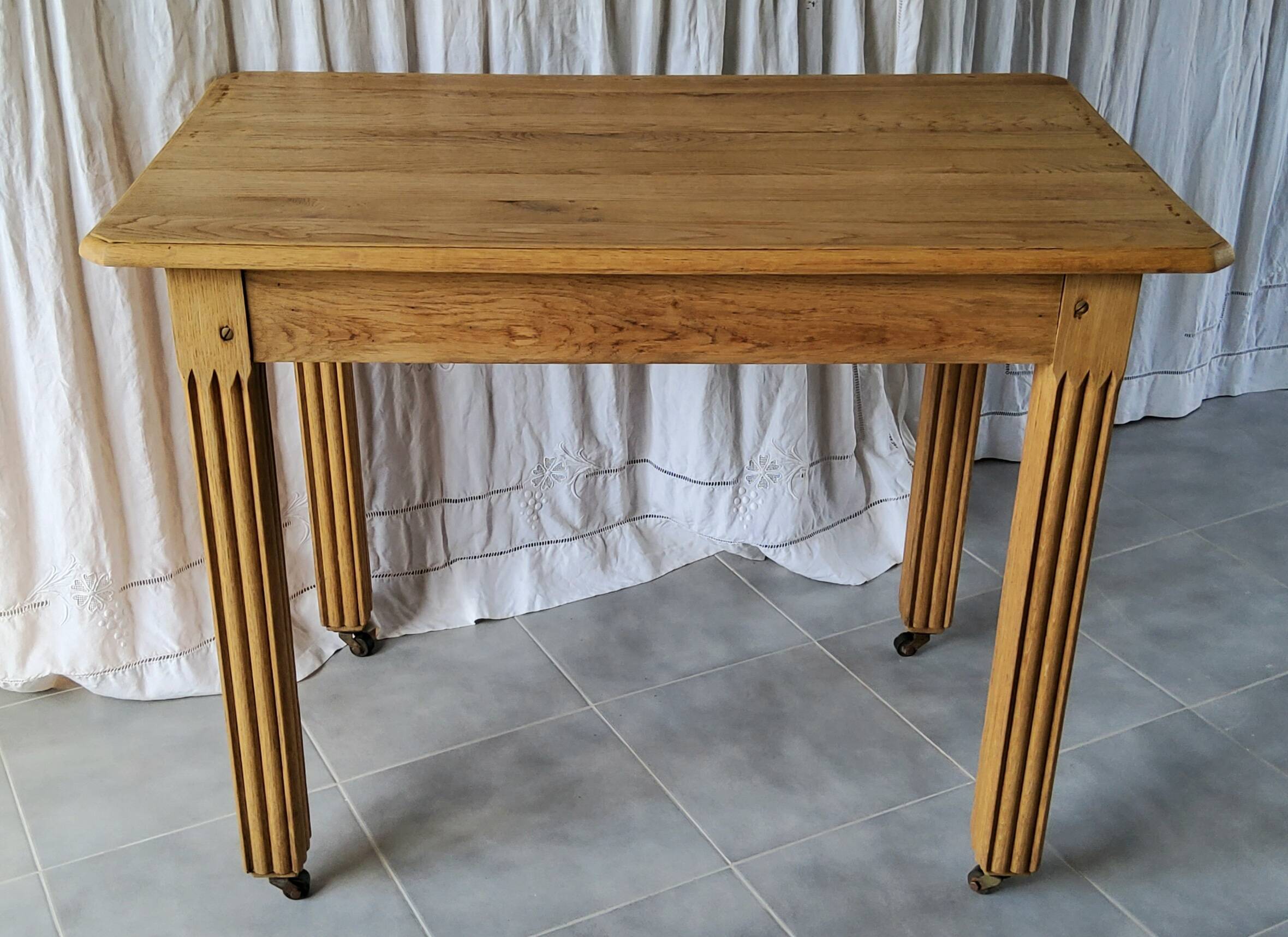 Restored Art Deco table