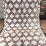 Tapis Beni Ouarain Ancien 440 x 190 cm