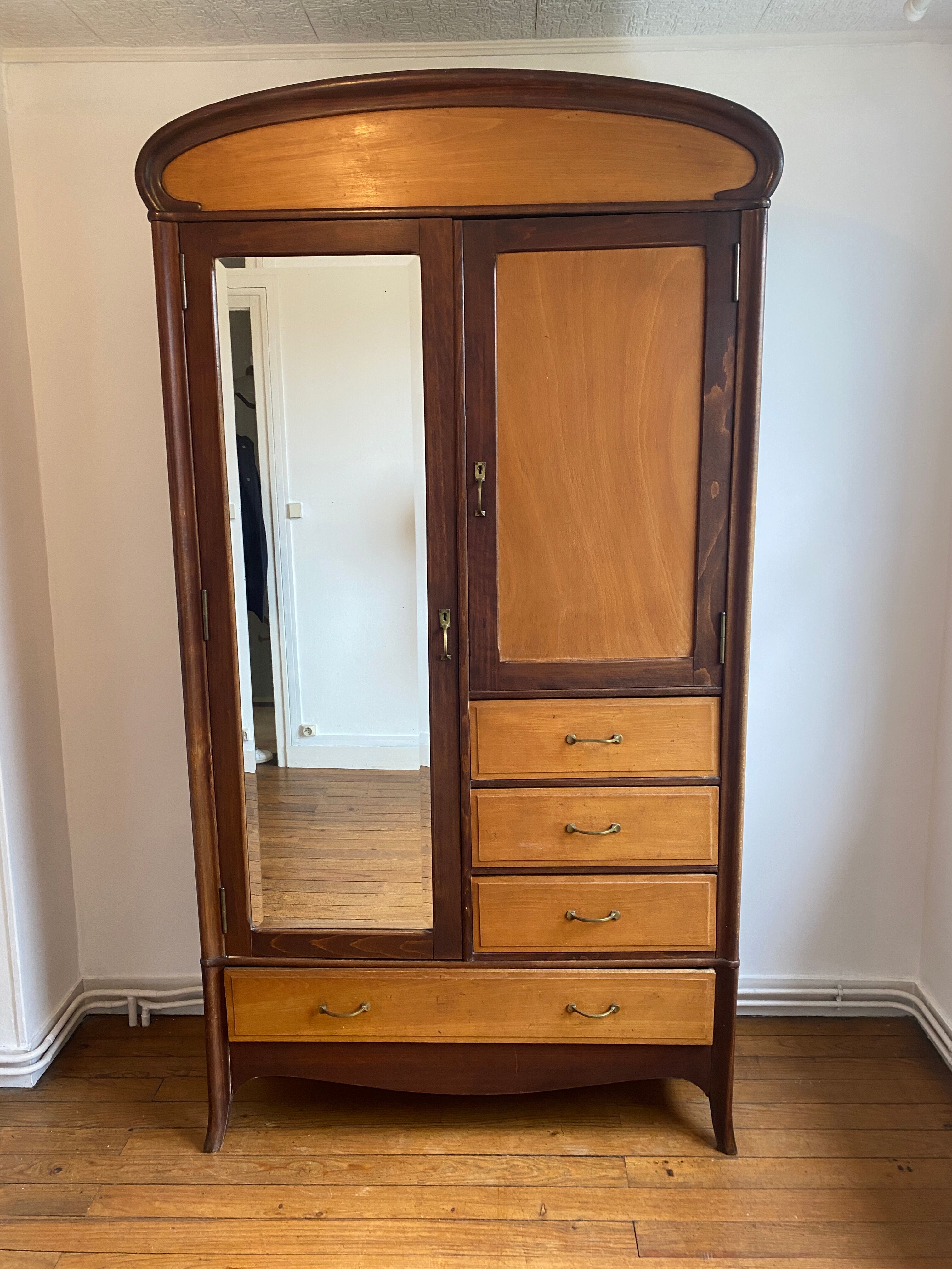 Oak cabinet