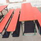Set de 2 ensembles de tables de brasserie/bancs