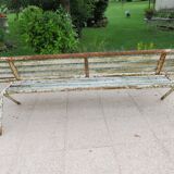 Folding garden bench