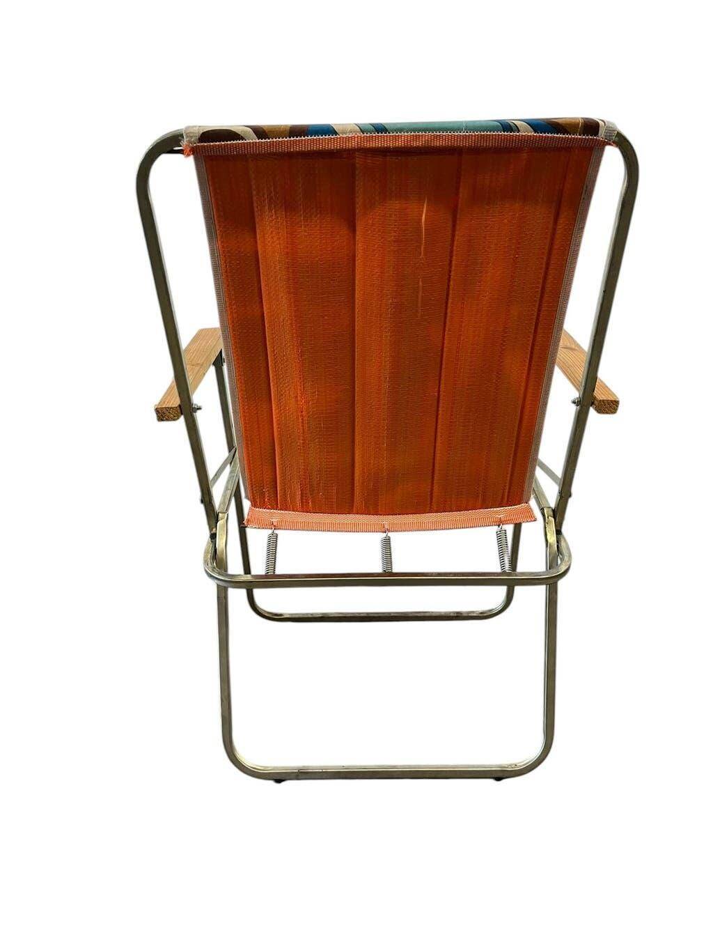 Vintage folding camping chair / garden chair / beach chair