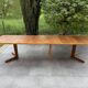 Scandinavian extendable dining table from the 1960s.