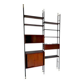 Mid Century Modern Modular Bookshelves in Scandinavian Style, Italy 1960