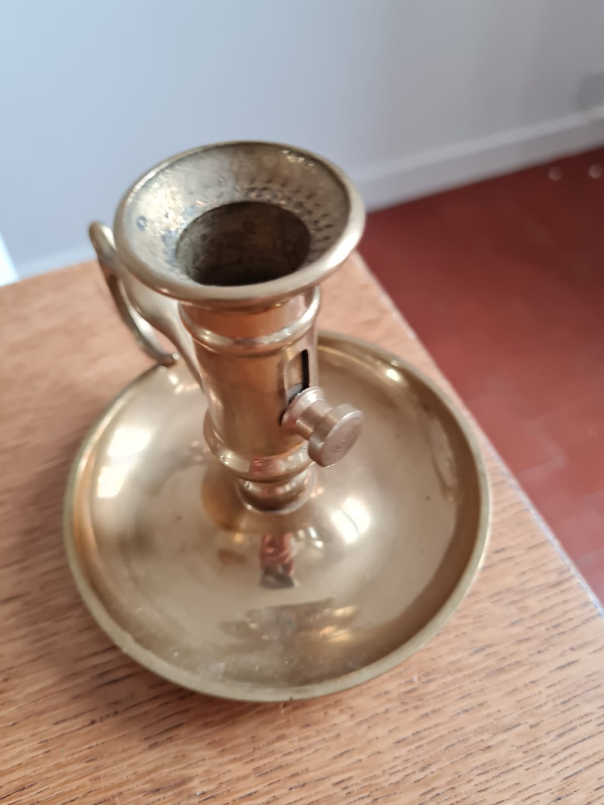 Brass candlestick