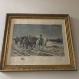 Estampe napoleon campagne de russie
