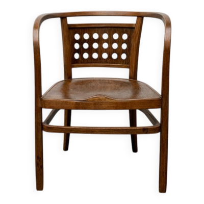 Fauteuil Art Déco Modèle 721 par Otto Wagner pour J&j Kohn, années 1900
