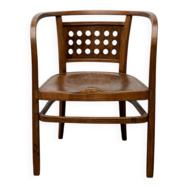 Fauteuil Art Déco Modèle 721 par Otto Wagner pour J&j Kohn, années 1900