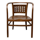 Fauteuil Art Déco Modèle 721 par Otto Wagner pour J&j Kohn, années 1900