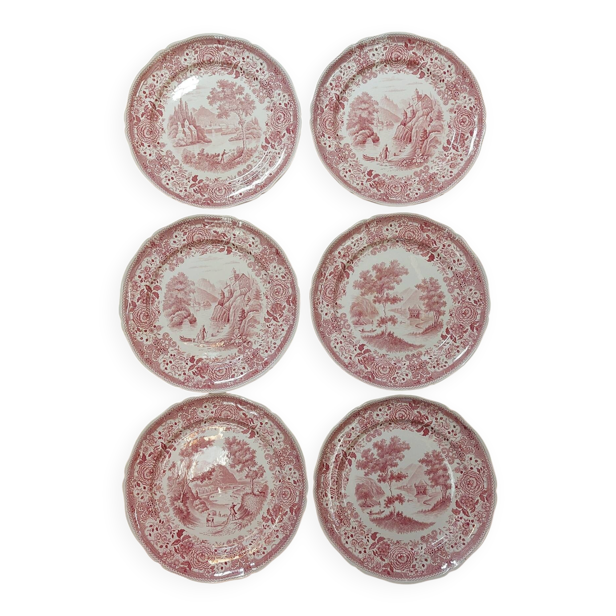 Lot de 6 assiettes plates Villeroy&Boch