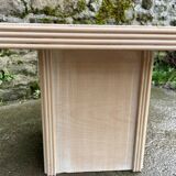 Table basse en travertin Roche Bobois 1980