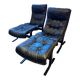 Chauffeuse et ottoman vintage “Siesta Deluxe” par Ingmar Relling