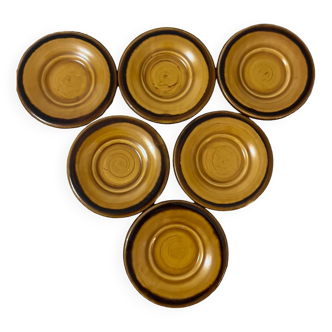 6 assiettes à dessert saint clément