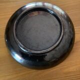 Ceramart black round dish