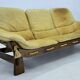 1970s Three Seater leather Sofa , Brazil