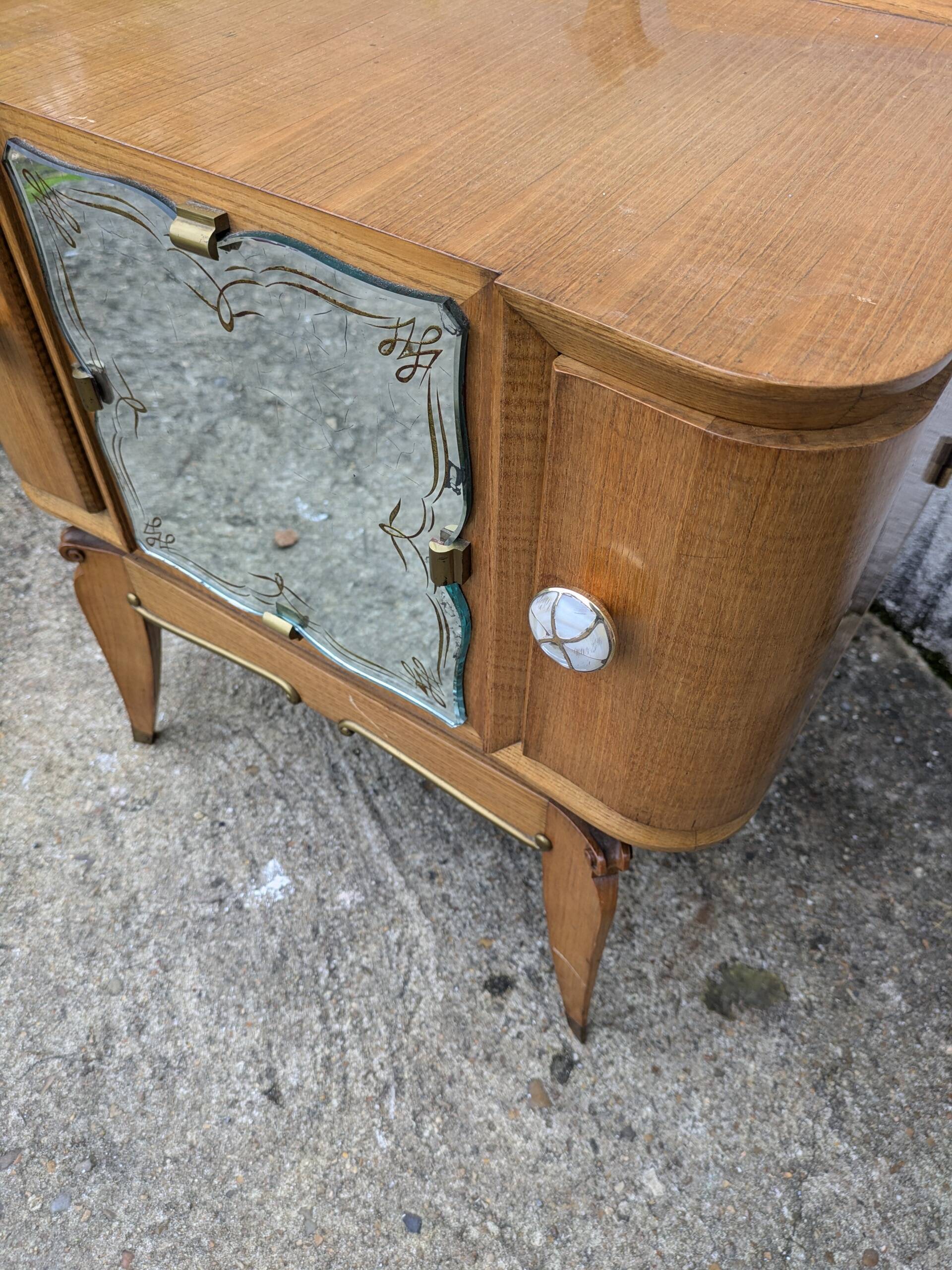 bedside table, vintage nightstand