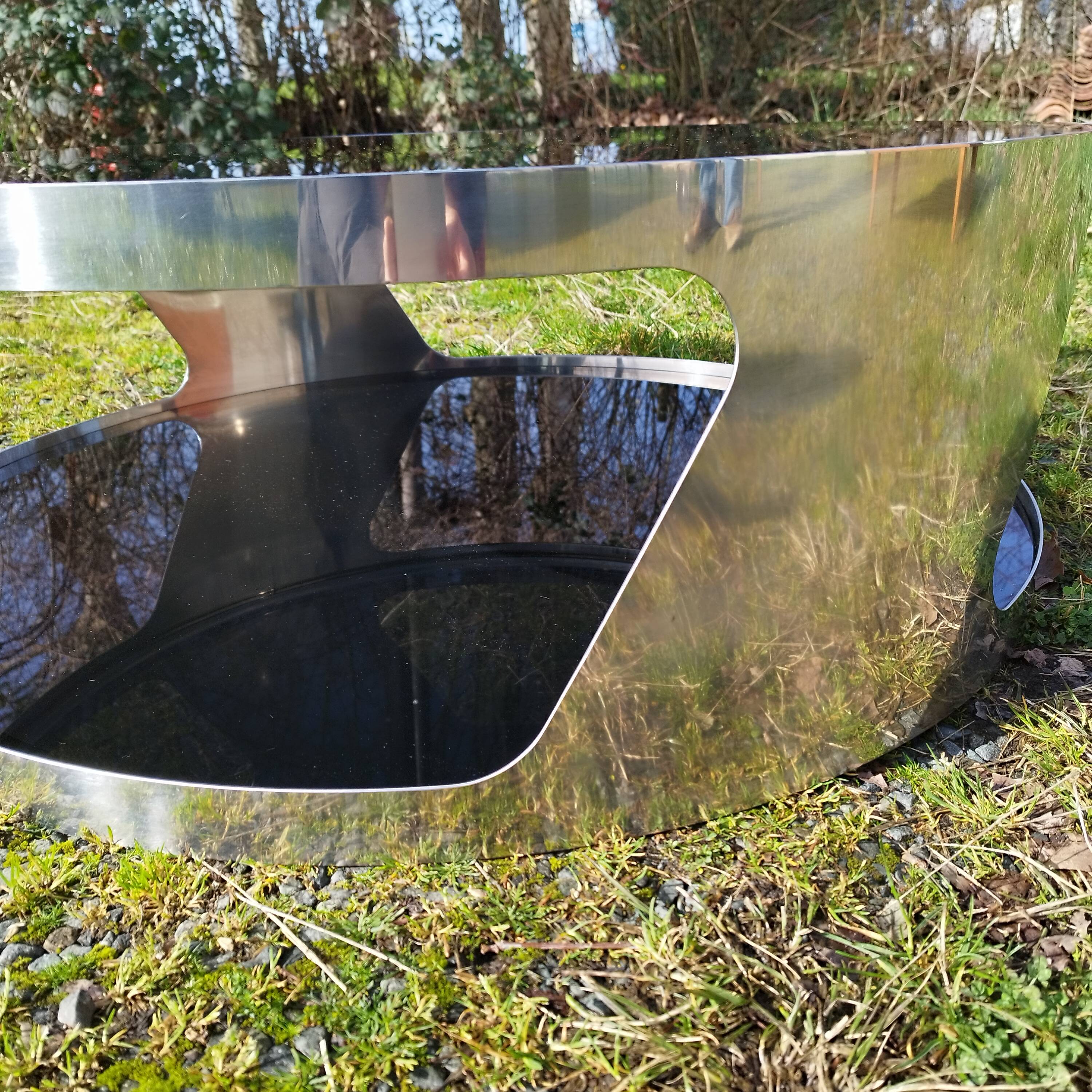 Vintage coffee table by Gallotti and Radice.