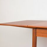 Mid-Century Danish Teak Extendable Dining Table, 1960s.