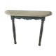 Patinated wooden console