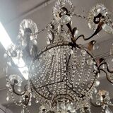 Italian balloon lustre, last quarter of the 19th century.