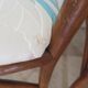 Vintage lot of 2 woven bamboo rattan armchairs - Curved wood - 1980s