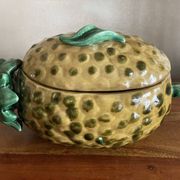 Mini soupière  ananas en barbotine