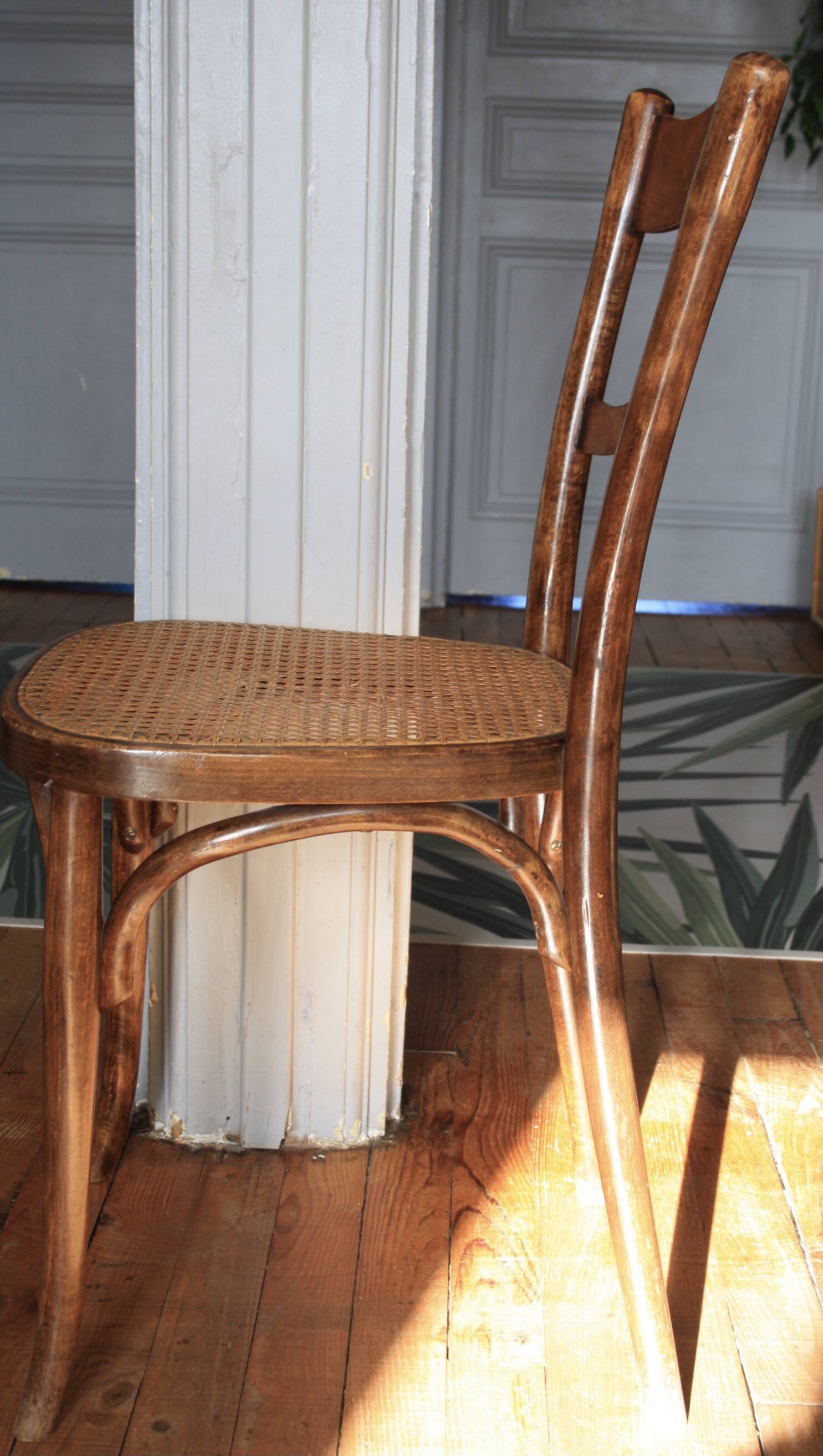 Baumann cannage bistro chair