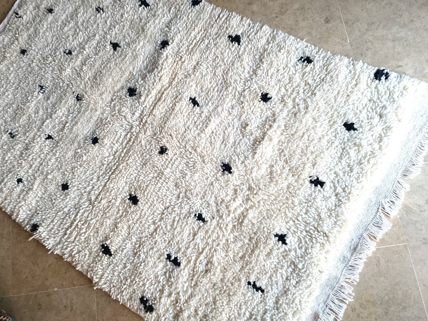 Moroccan Berber carpet Beni Ouarain 150 x 100 cm new