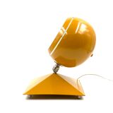 Space Age Eyeball Yellow Table lamp, Italy, 1970s