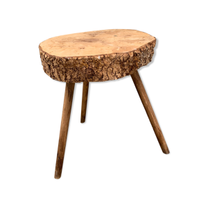 table tripode en chêne