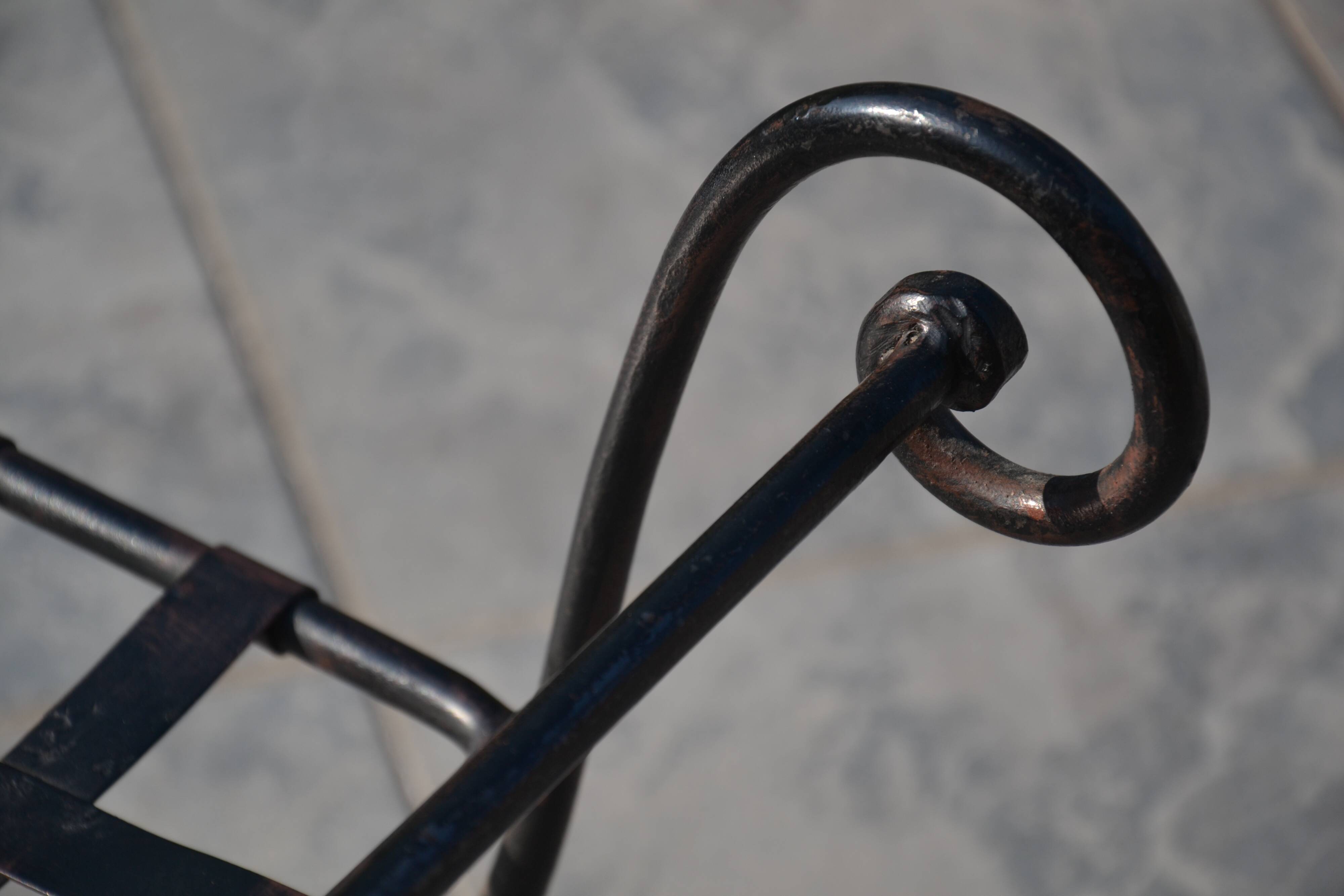 Stool/Seat "Curule" Neo-Classical Empire style