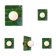 Green bejmat wall lamp