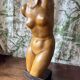 Sculpture de Vénus en plâtre vintage