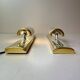 Pair of Mirrored Sconces by Deknudt, 1980s